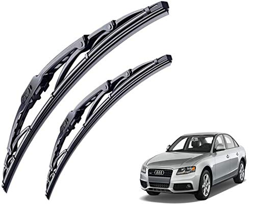 Image of WolkomHome High Performance OE Car Wiper Blade Replacement set of 2 Pc Right 24 inch Left 20 inch for Audi A4