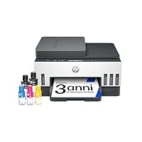 HP Smart Tank Plus 7305 AiO 28B75A, Stampante Multifunzione a Colori, Serbatoio d'Inchiostro ad Alto...