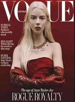 Amazon.com: Vogue Australia Magazine (October, 2022) Anya Taylor
