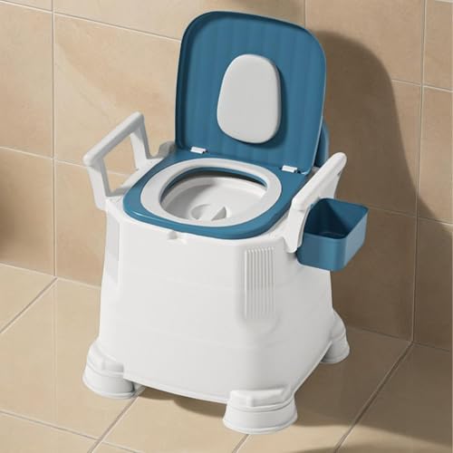Chaise de commode portable pour personnes âgées à mobilité réduite