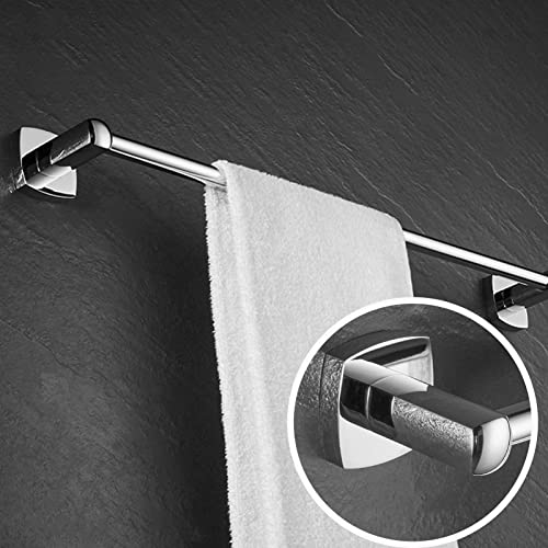 Porte-serviette mural 40 cm pour optimiser l'espace de bain