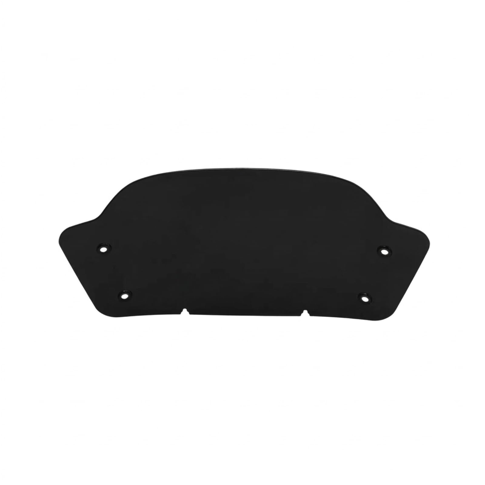 Harilla Motorcycle Fairing Anteriore Coper Faro Deflettore in Funzione per l'Aria Montaggio Facile con Staffe Adatta per Uso Quotidiano Turismo Strada, Nero, 9 Pollici