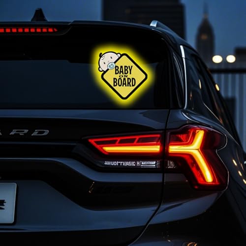 Baby on board sticker