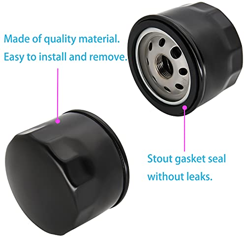 Kie 696854 Oil Filter,Lawn Mower Oil Filter Compatible With John Deere Am125424,Kawasaki 49065 7007 #TOP3