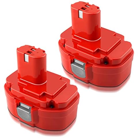 ADVNOVO 3500mAh Ni-Mh 18V 1833 Replacement Battery for Makkita 18V Ni-Mh Battery PA18 1822 1833 1834 1835 1835F 192827-3 1928273 194105-7 194107-3 194158-6 -2 Pack Cover