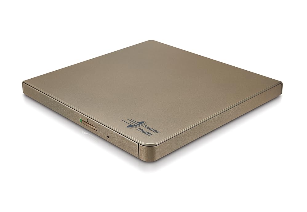Image of LG Electronics DVDRW (R DL) / DVD-RAM Drive - External, Gold (GP65NG78)