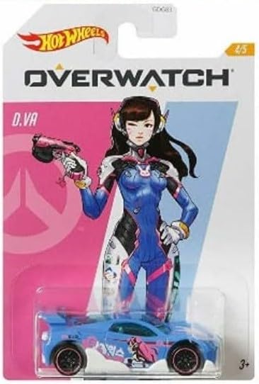 Hot Wheels Overwatch pack 5 autos 1:64 escala miniatura 3