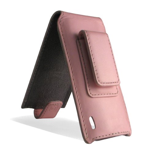 Incipio Ipod Nano 5G Leather Flip Case (Pink) #TOP1