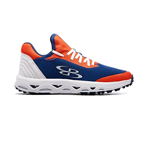 Boombah Men's Raptor Prime Turf Royal/White/Orange - Size 11.5