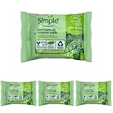 Simple Kind To Eyes Eye Make Up Remover Pads 30 Pieces (Pack of 4)