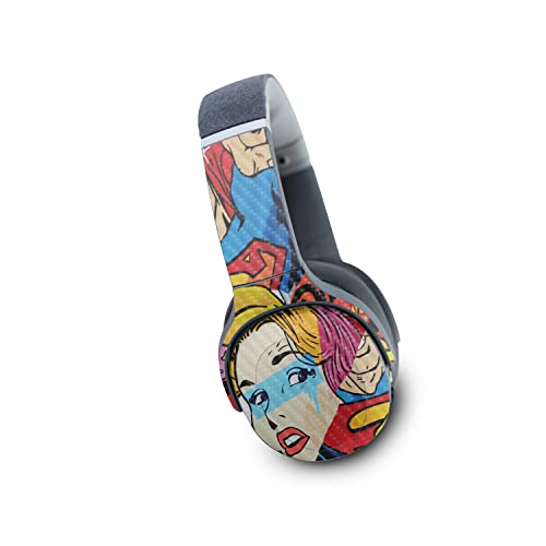 Image of MightySkins Carbon Fiber Skin Compatible with Skullcandy Crusher Evo Wireless - Cartoon Mania | Protective, Durable Textured Carbon Fiber Finish | Easy to Apply | Made in The USA