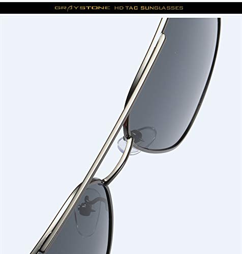 55 mm Square Polarized Sunglasses for Men4