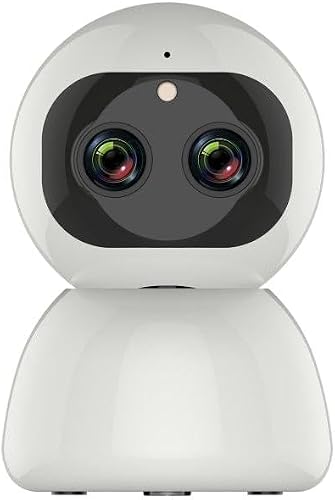 YT48 HD Wireless Indoor Network Shaking Head Binocular Camera, Support Motion Detection & Infrared Night Vision & Micro SD Card, AU Plug