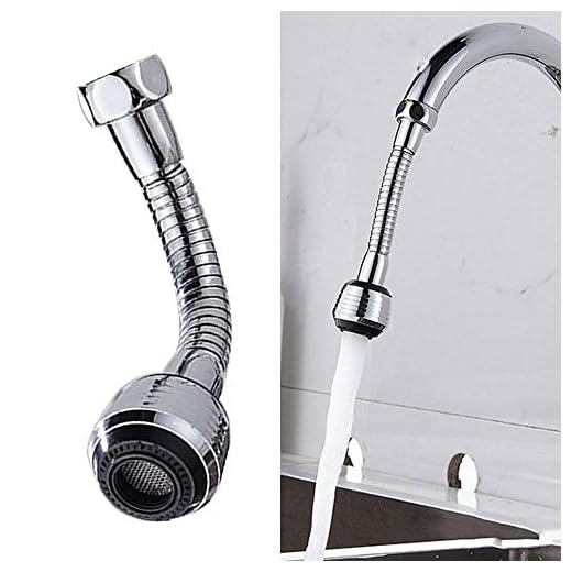 KOBWA - Filtro de aireador Giratorio de 360 Grados, Cabezal de Boquilla de rociador de Grifo de Cocina para baño