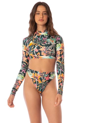 Maaji Women's Delphi High Rise Thin Side Cheeky Cut Bikini Bottom2