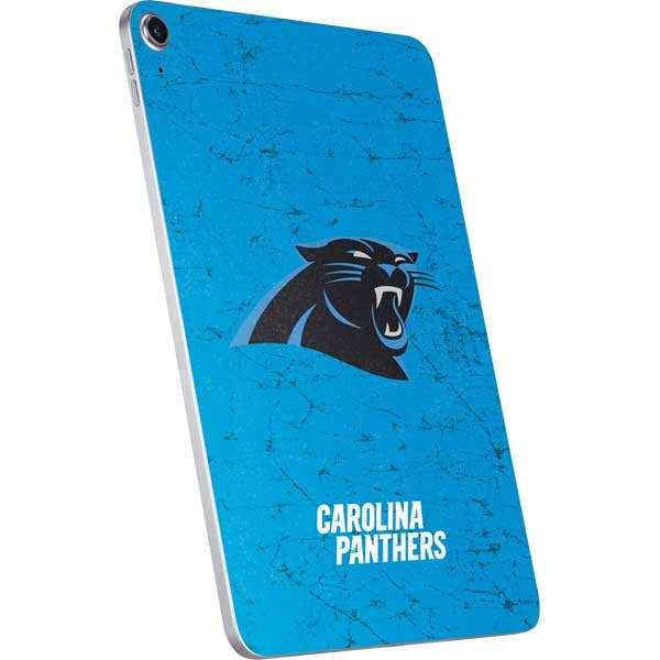 Skinit Decal Tablet Skin Compatible with iPad 11th Gen (2025) - Officially Licensed NFL Carolina Panthers Distressed Alternate Design