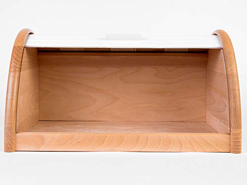 Depósito de pan para evitar moho caja Zeller 20460 de madera 6