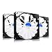Produktbild AABCOOLING Silent Force Fan 14 - Leise und Efizient 140mm Gehäuselüfter mit 4 Anti-Vibration-Pads - Prozessor Lüfter, Ventilator 12V, Gehäuse Lüfter, Kühler, 8,6 dB(A), 100 m3/h - Wertpaket 3 Stück