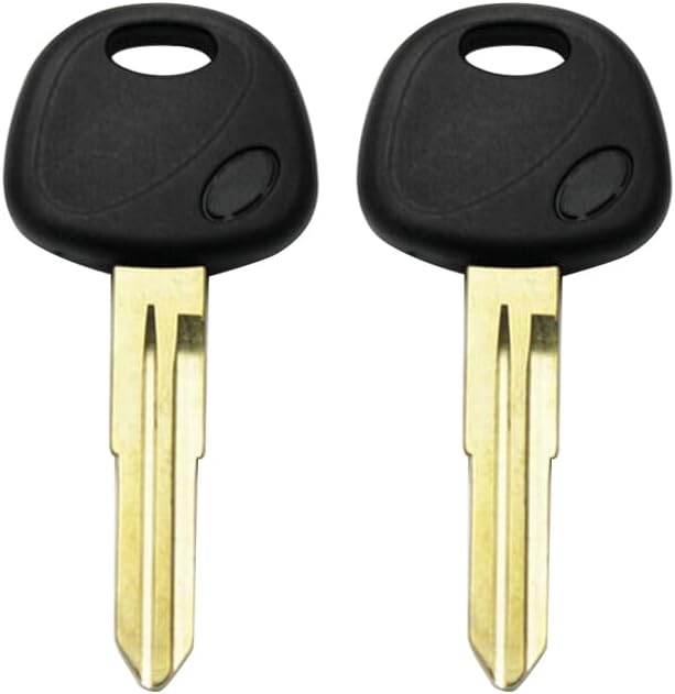 2pieces Ignition Start Key Uncut Blade Blank Case Compatible for Hyundai Elantra Sonata Tucson