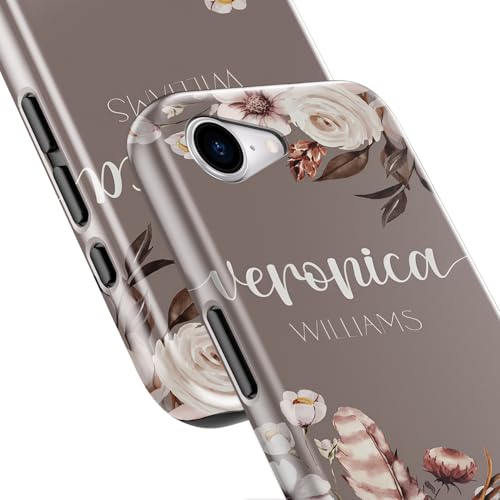 Esdot Cute Case for iPhone 16e,Compatible with Magsafe,Trendy Floral - image 6