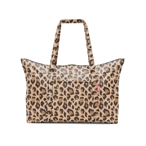 reisenthel mini maxi travelbag leo macchiato - faltbare Reisetasche, praktisch und kompakt, sehr leicht und widerstandsfähig