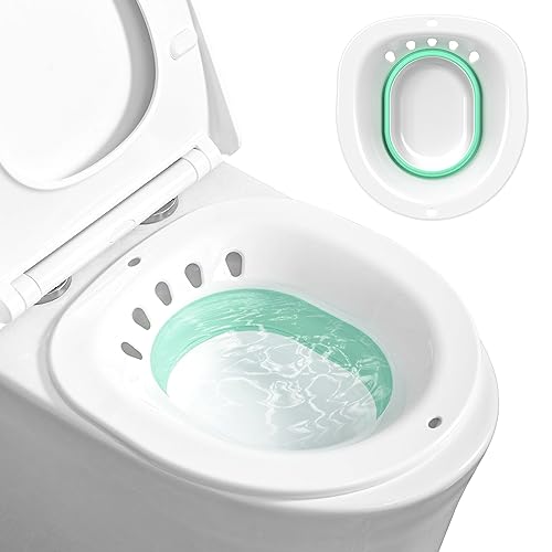 Bagnetto pieghevole per WC, bidet per WC, vasca da bagno portatile per il trattamento delle...