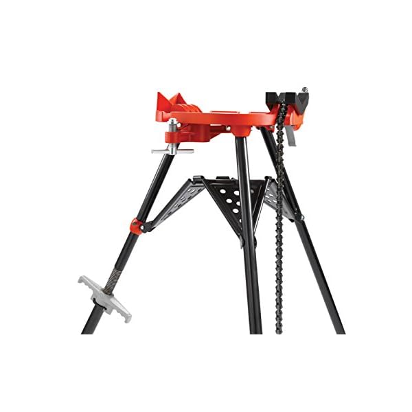 RIDGID 36278 Model 46012 Portable TriStand Chain Vise with Integrated