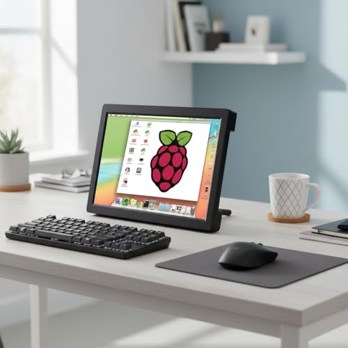Image of 10.1 Inch USB-C Touchscreen mini Monitor, Small HDMI Monitor,1280x800 IPS LCD HD Display, Touch Screen for PS5,Raspberry Pi 3 /3B+ /4B /5, Jetson Nano, Banana Pi, PC, Windows,Beaglebone
