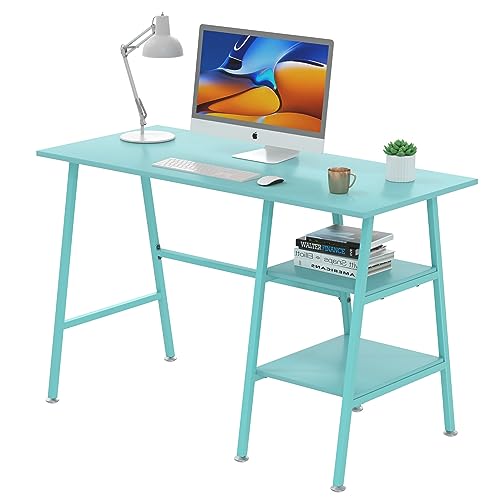 VECELO 43 Inch Computer Desk Writing Study Work Office Table