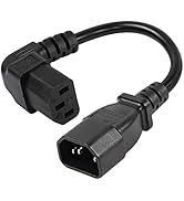 Amazon.com: CERRXIAN 0.5m C13 to C13 Power Cable,18AWG 10A 250V
