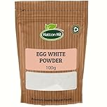 Egg White Powder 100g – High Protein Dried Egg Whites for Baking, Cooking & Whipped Egg Whites – by Hatton Hill