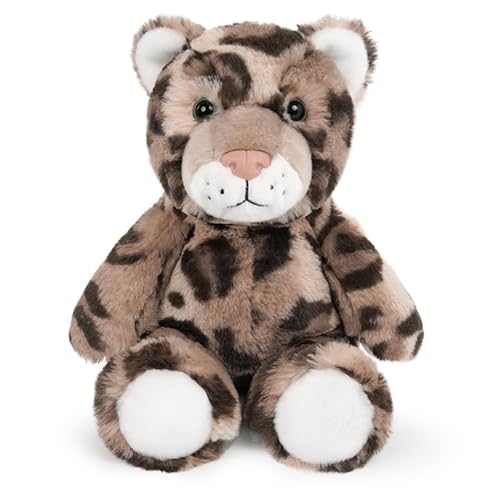 okegztoa Leopard Stuffed Animal Plush Toy Soft Plushie Cuddly Cute Plush Stuffie Toy for Kids Toddlers Boys Girls Birthday Christmas Nursery Decor Party Favors