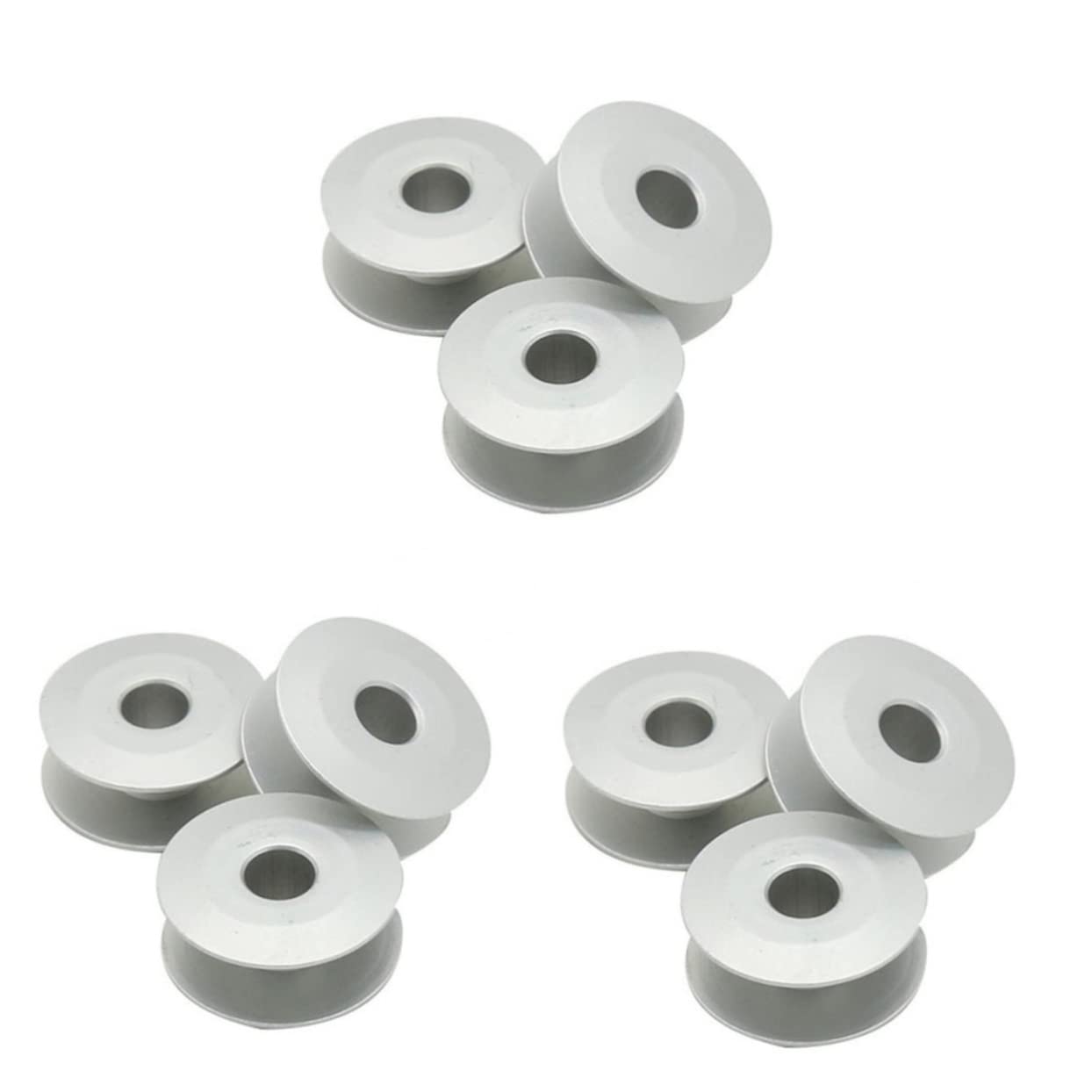 NUOBESTY Lot De 20 Supports De Bobine De Fil En Silicone Pour Machine à Coudre Couleur Aléatoire