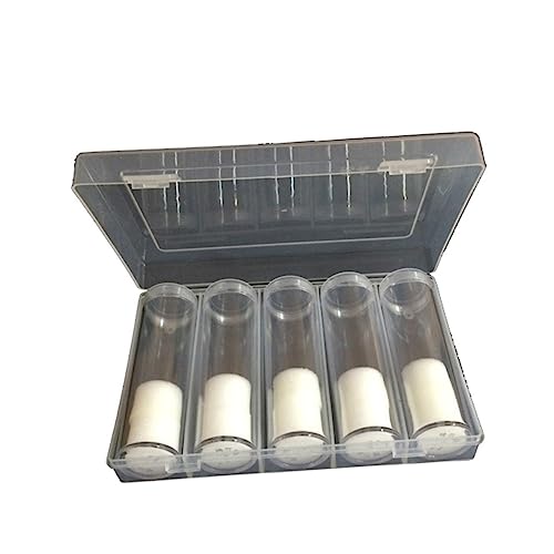 6 Cajas Redondas de Plástico para Monedas KICHOUSE miniatura 7