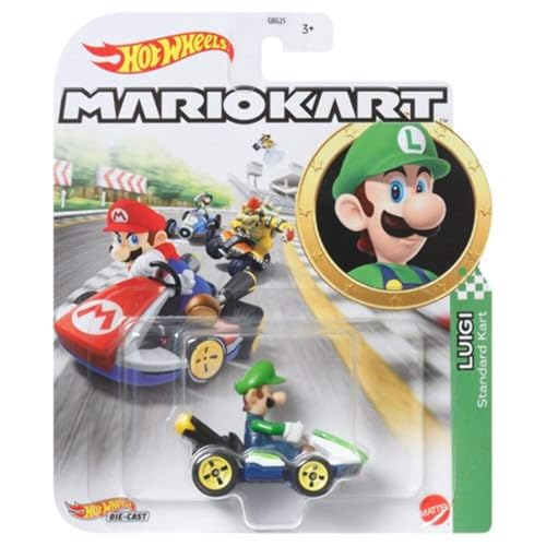 Hot Wheels HW Mario Kart MV Vehículo Toad miniatura 5