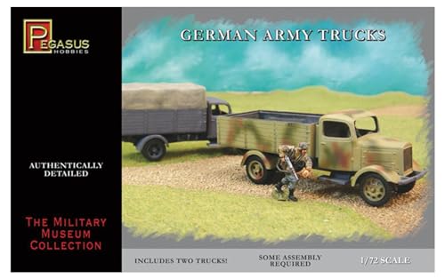 Pegasus pg7610 maquette de camion armée allemande 1/72 boîte de 2 véhicules