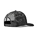 ARIAT Men's Metal Shield Trucker Cap with Snapback Closure (Black)