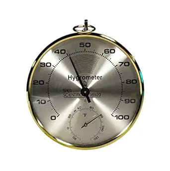 12 Best Hygrometers for Accurate Humidity Measurement in Every Room 12 Sper Scientific 736920 Lab or Classroom Hygrometer/Thermometer