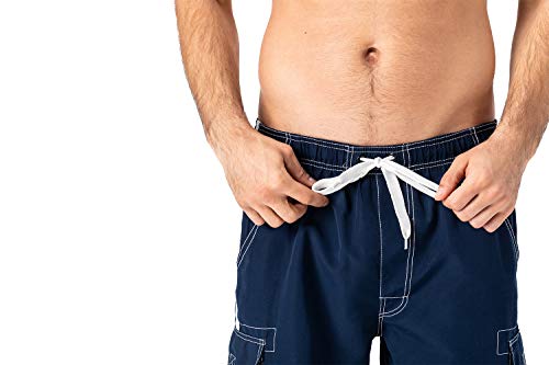 Tacvasen Surf Boardshorts Mens Volleyball Beachwear Swim Trunks Navy,2Xl #TOP5