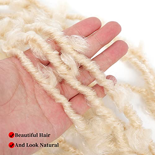 Butterfly Locs Crochet Hair 18 Inch Pre Looped Distressed Butterfly Locs Crochet Braids Soft Messy Butterfly Locs Crochet Hair Faux Locs Crochet Hair Extensions 6Packs (18 Inch (Pack Of 6), 613#) #TOP4
