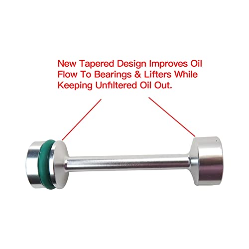 Billet Aluminum Oil Diverter Barbell & Oil Valve Plug & Oil Pickup Tube Hold Down Kit Replacement For Gm Gen Iii & Iv Ls Engines Ls1 Ls2 Ls3 Lq9 4.8L L99 Us Quick Shipping #TOP2