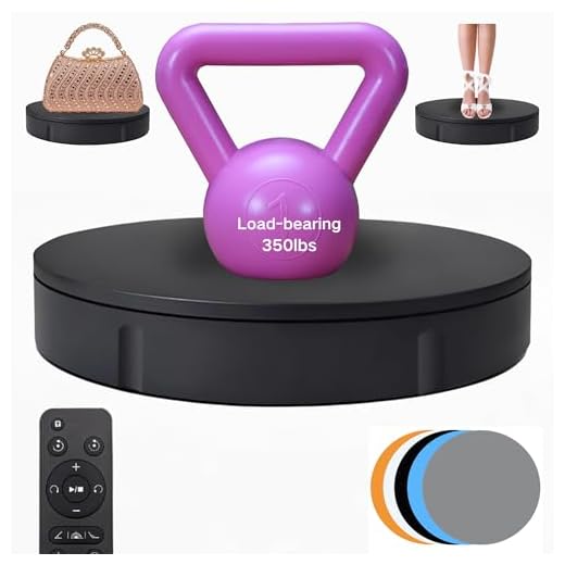 Motorized 360 Degree Display Turntable