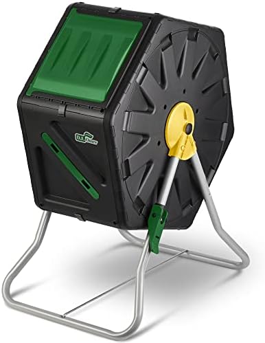 DF OMER Compostor pequeño – Contenedor Compacto de una Sola cámar...
