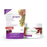 HumanN SuperGrapes Chews & SuperBeets Energy Plus