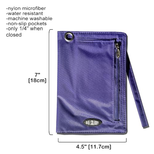 Image of Big Skinny Women's Plus Size myPhone Bi-Fold Slim Wallet, Holds Up to 20 Cards