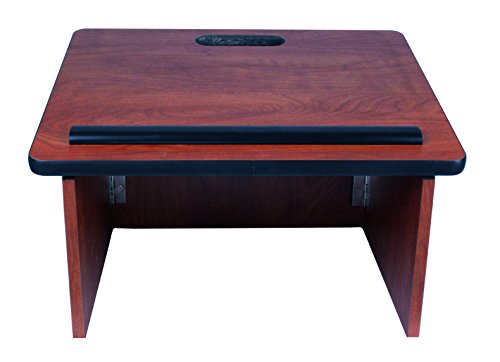 Amplivox Folding Tabletop Lectern (Mahogany) #TOP1
