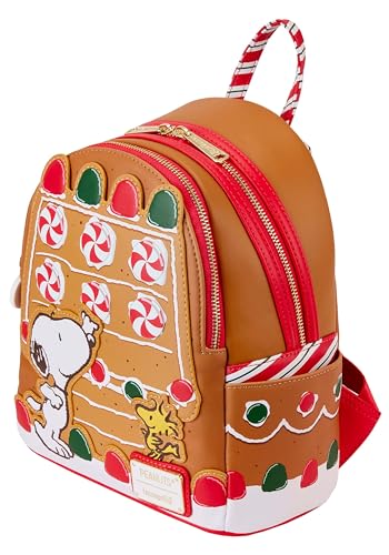 Loungefly Peanuts Snoopy Gingerbread House Scented Mini Backpack3