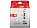 facil de usar Canon PGI-550XL Cartucho de tinta original Negro XL para Impresora de Inyeccion de tinta Pixma MX725-MX925-MG5450-MG5550-MG5650-MG6350-MG6450-MG6650-MG7150-MG7550-iP7250-iP8750-iX6850