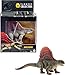 Mattel Jurassic World Dominion Hammond Collection Dinosaur Action Figure, Dimetrodon Dino Toy with Articulation & Large Jaw, 7.6-inch