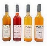 UCKA SET Vampirapfel, Quitte, Streuapfel, Birne | 100% Direktsaft | Naturtrüb | Alte...
